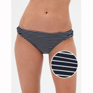 Gap Factory NWT Navy White Stripe Ruched Swim Bottom Large